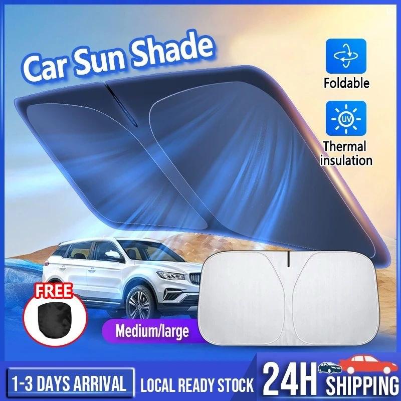 Pack Confort Auto Été — Ventilateur + Pare-soleil + Rideaux